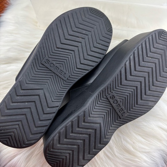 SOREL PLATFORM SANDALS DAYSPRING SLIDE SIZE 9 WOMANS - Picture 6 of 10